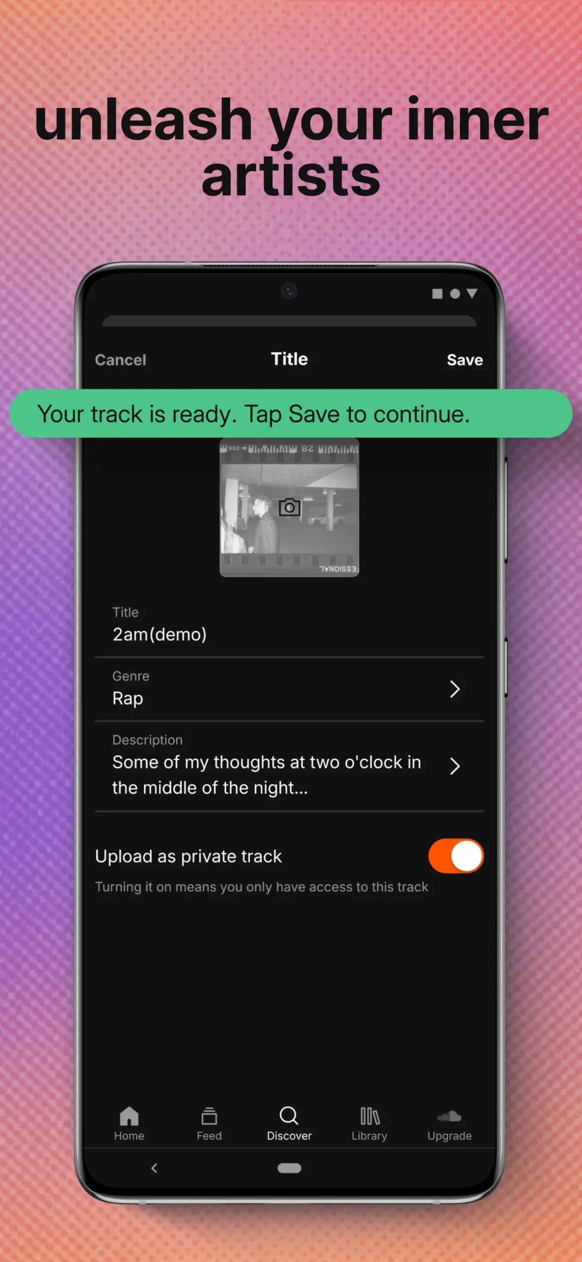 Download SoundCloud v2025.11.24 APK (AdFree, Premium Unlocked) for Android – Free Music Streaming App 5