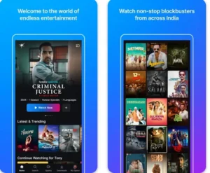 Disney+ Hotstar Mod APK v25.05.30.0 Interface Screenshot